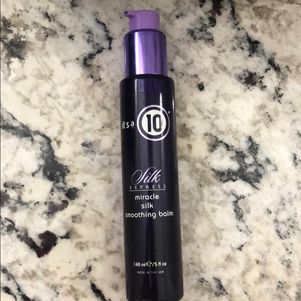 It’s a 10 silk smoothing balm